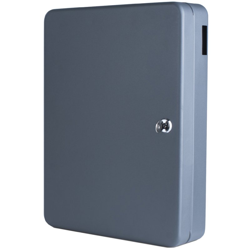 pavo armoire à clés pour 80 clés, gris foncé, 280×60×370 mm